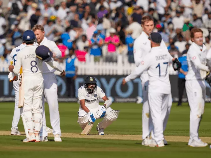 लॉर्ड्स स्टेडियम में 5 दिन चले रोमांचक टेस्ट में इंग्लैंड ने भारत को 22 रन के करीबी अंतर से हरा दिया