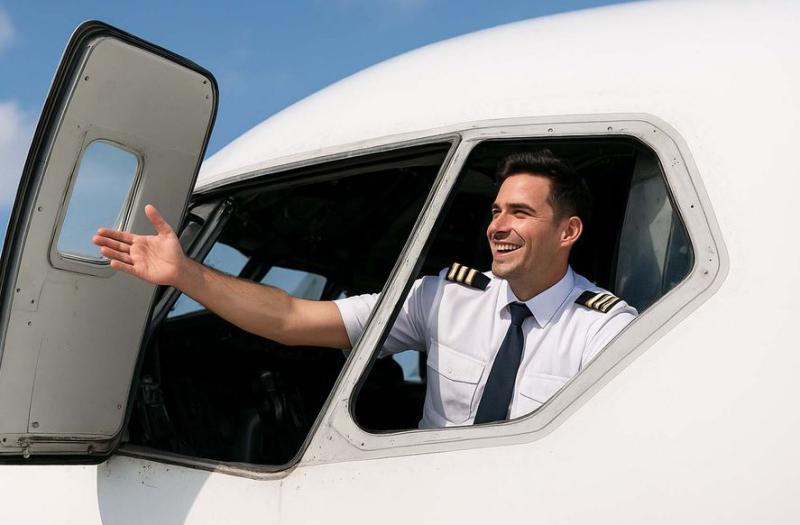 पायलट चाहता था परिवार उसे प्लेन उड़ाता देखे, खुला छोड़ दिया कॉकपिट