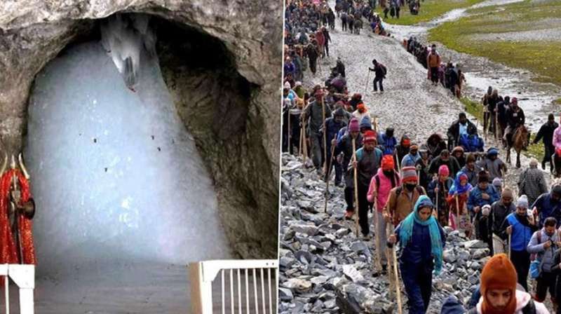 अमरनाथ यात्रा पर विराम, कश्मीर में लगातार बारिश से रास्ते हुए बंद