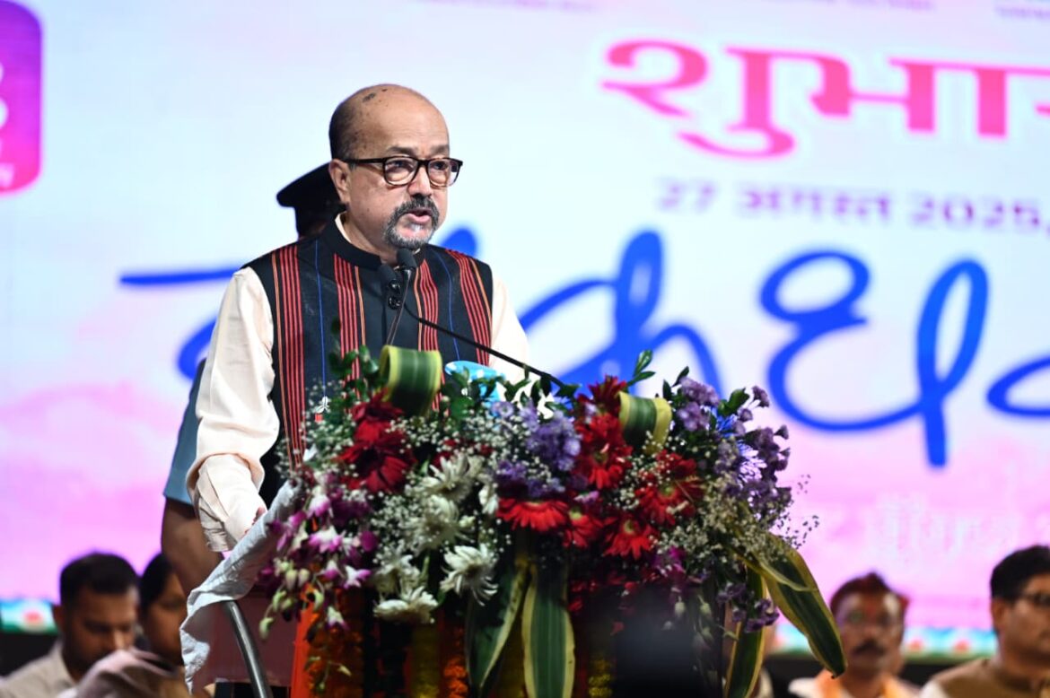 अतीत की स्वर्णिम स्मृतियों से जोड़ने और हमारे अमूल्य विरासत को संजोने का महान संकल्प है चक्रधर समारोह: राज्यपाल श्री डेका