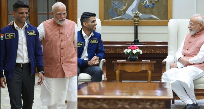 ISS मिशन के बाद शुभांशु शुक्ला से मुलाकात कर पीएम मोदी ने पूछे रोचक सवाल