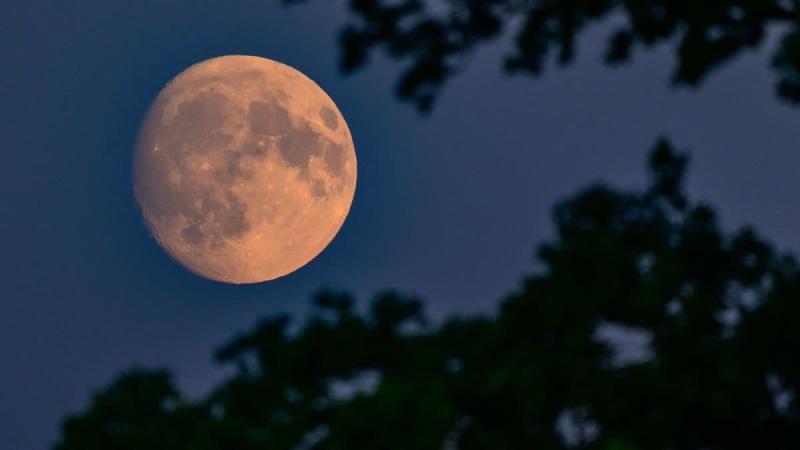 भारत में पूर्ण चंद्र ग्रहण, देशभर में दिखा सुर्ख लाल चांद, देखें ब्लड मून की तस्वीरें