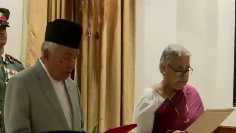 सुशीला कार्की नेपाल की अंतरिम प्रधानमंत्री बनीं, राष्ट्रपति रामचंद्र पौडेल ने दिलाई शपथ