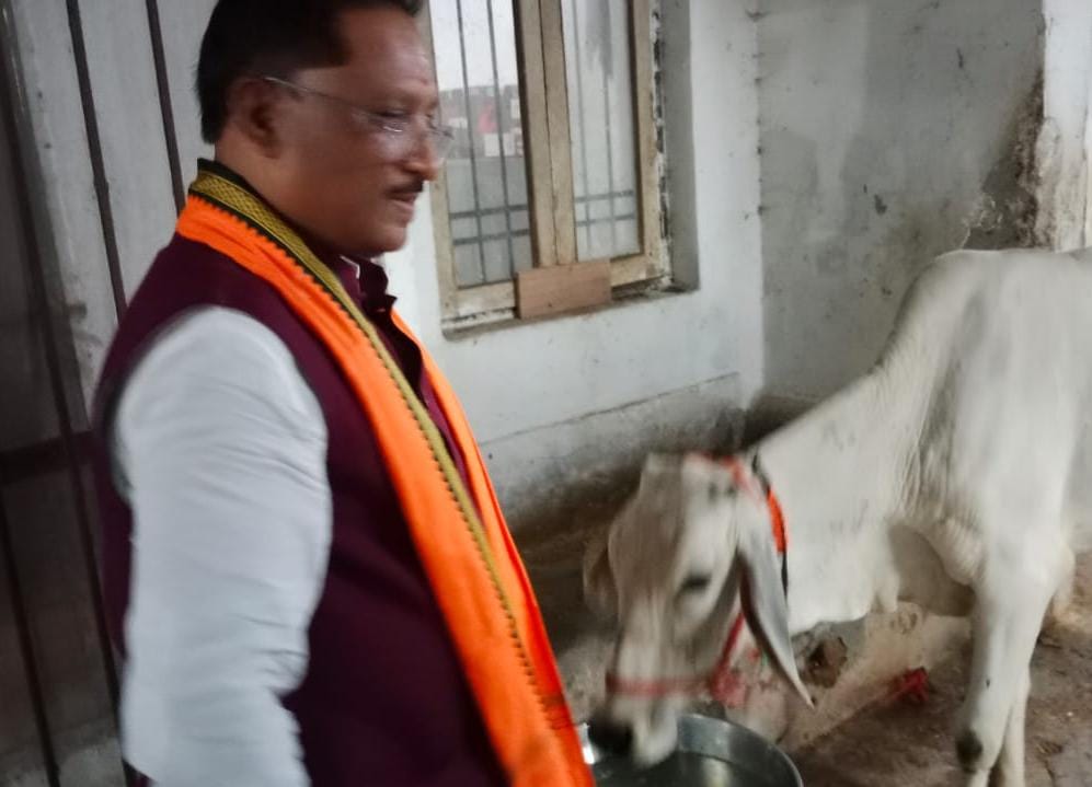 गौ-सेवा से ही मिलती है सच्ची शांति और ऊर्जा : मुख्यमंत्री श्री विष्णु देव साय