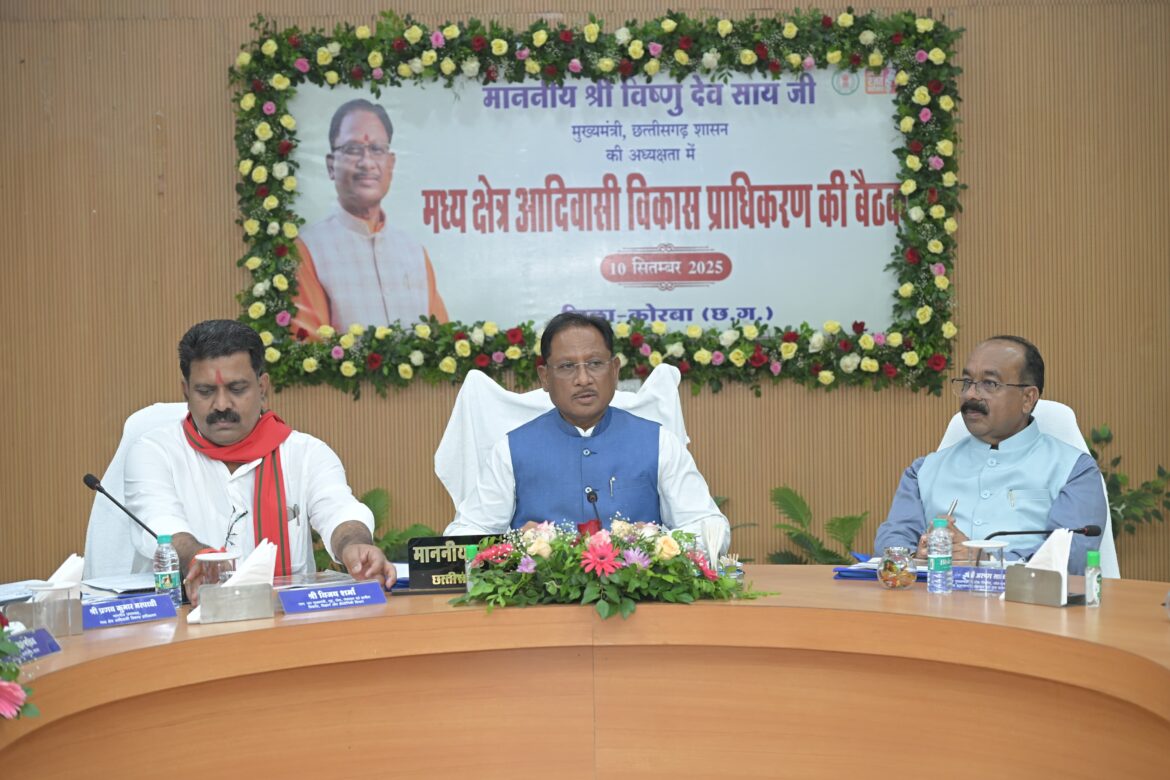 आदिवासी क्षेत्रों के विकास के लिए संसाधनों की कोई कमी नहीं होगी – मुख्यमंत्री श्री विष्णुदेव साय