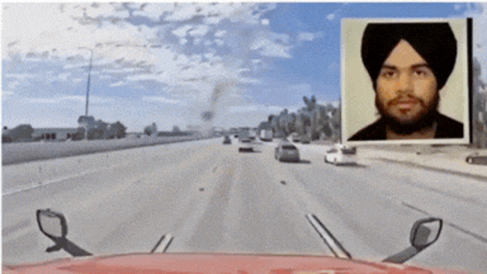 अमेरिका में भारतीय ट्रक ड्राइवर ने कई कारों को रौंदा, हादसे में 3 की मौत