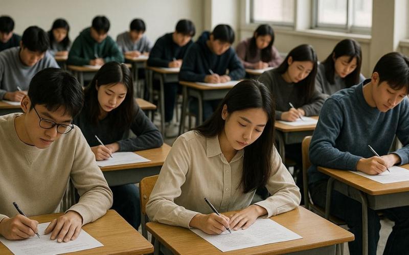 दक्षिण कोरिया में सीएसएटी टेस्ट के लिए रोक दी जाती हैं उड़ानें और कई अहम काम