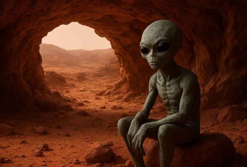 चीन का दावा- मंगल पर दिखी एलियन की गुफाएं कहा- अब उसी गुफा में घुसेंगे इंसान