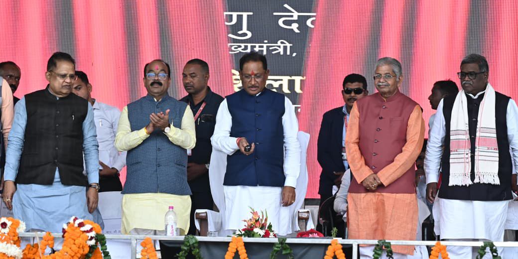 मुख्यमंत्री श्री विष्णुदेव साय ने 329 करोड़ रूपए से अधिक के विकास कार्यों का किया लोकार्पण-भूमिपूजन