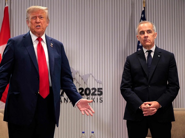 टैरिफ विरोधी एड से ट्रंप के भड़कने पर बैकफुट पर आए कनाडाई पीएम कार्नी, मांग ली माफी