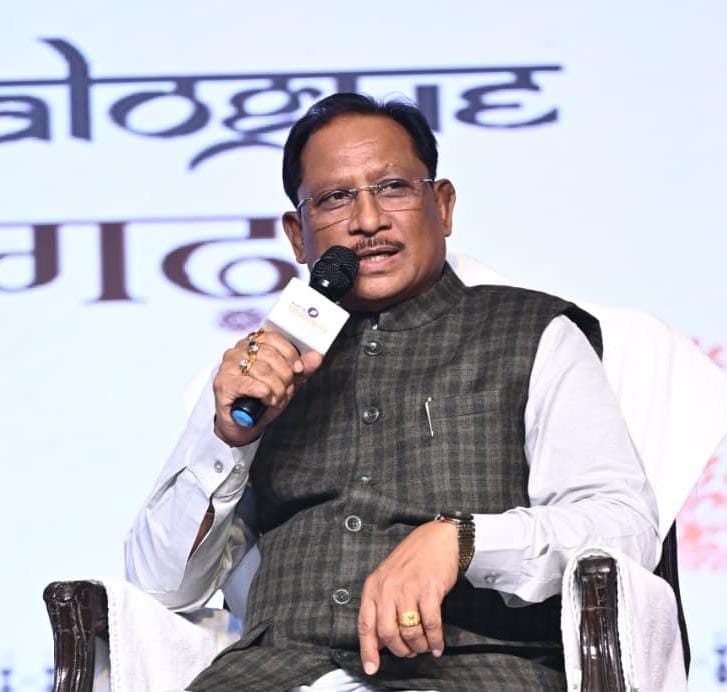 ‘पाञ्चजन्य कॉनक्लेव – दंतेश्वरी डायलॉग’ में मुख्यमंत्री विष्णु देव साय ने साझा किए सुशासन के दो वर्षों के अनुभव