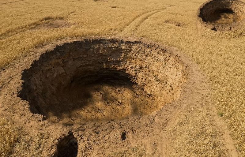 तुर्किये में जहां उगता है सबसे ज्यादा गेहूं, अब जमीन में हो रहे सैकड़ों गड्ढे