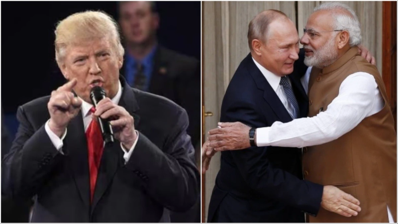 भारत-रूस की नजदीकियों पर ट्रंप सख्त, एक और टैरिफ लगाने की धमकी दी