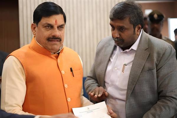 मुख्यमंत्री डॉ. यादव से कर्नाटक राज्य जैव ऊर्जा विकास बोर्ड के अध्यक्ष ने की भेंट