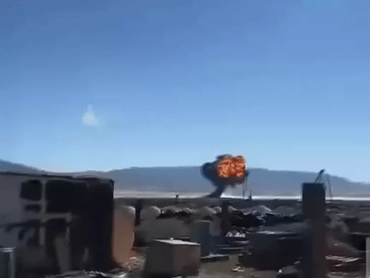 अमेरिका में गुरुवार को US एयरफोर्स का एक F-16 लड़ाकू विमान क्रैश हो गया