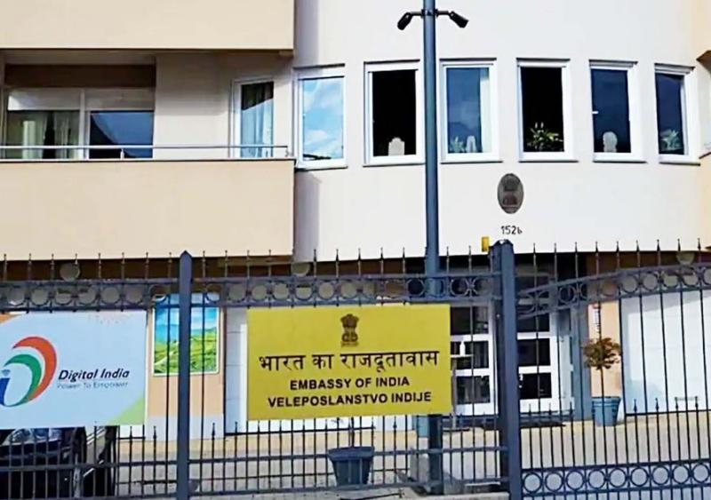 क्रोएशिया में भारतीय दूतावास पर खालिस्तानी समर्थकों का हमला: भारत ने दर्ज कराया कड़ा विरोध