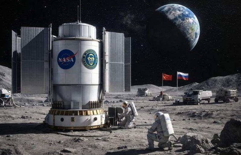 चंद्रमा पर परमाणु फिशन रिएक्टर तैनात करेगा अमेरिका