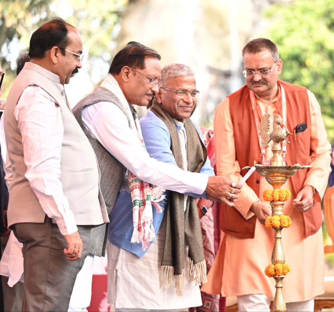 गणतंत्र के अमृतकाल में साहित्य  उत्सव का आयोजन हमारी समृद्ध सांस्कृतिक चेतना का प्रतीक: मुख्यमंत्री श्री विष्णु देव साय