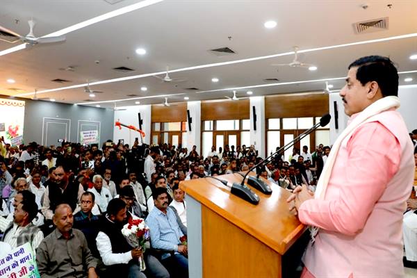 हर खेत तक पहुंचाएंगे पानी : मुख्यमंत्री डॉ. यादव