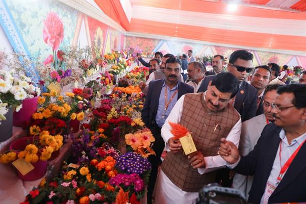 मध्यप्रदेश के फूलों की सुगंध पहुंच रही है पेरिस और लंदन: मुख्यमंत्री डॉ. यादव