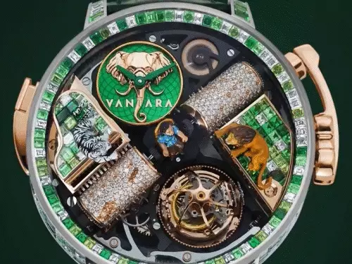 लग्जरी वॉचमेकर जैकब एंड कंपनी ने 21 जनवरी को अपनी नई वॉच ‘ओपेरा वनतारा ग्रीन कैमो’ लॉन्च की