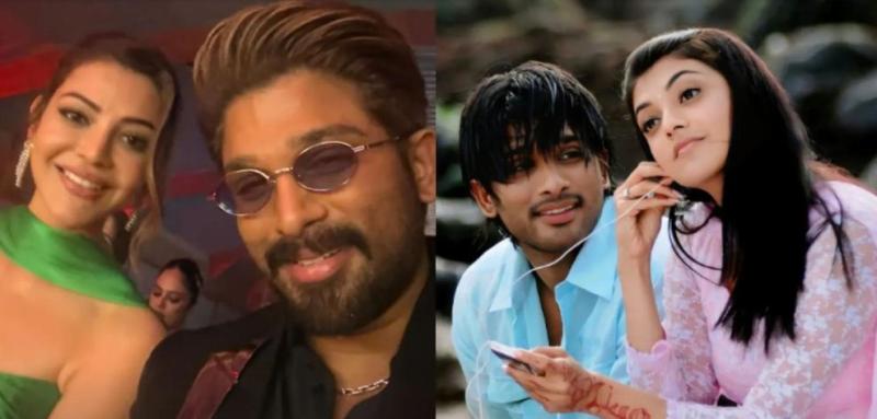 19 साल बाद साथ नजर आए अल्लू अर्जुन और काजल