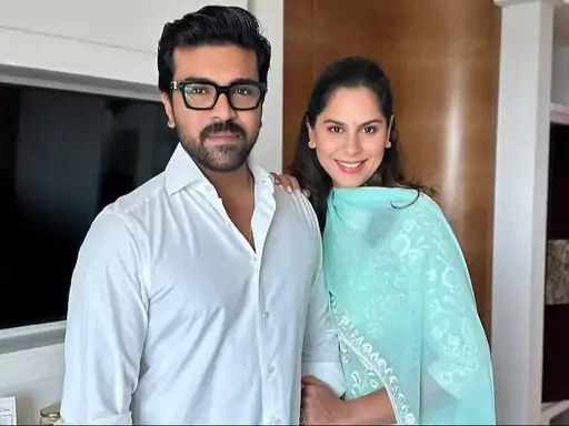 राम चरण और उपासना कोनिडेला 31 जनवरी को जुड़वां बच्चों एक बेटे और एक बेटी के माता-पिता बने