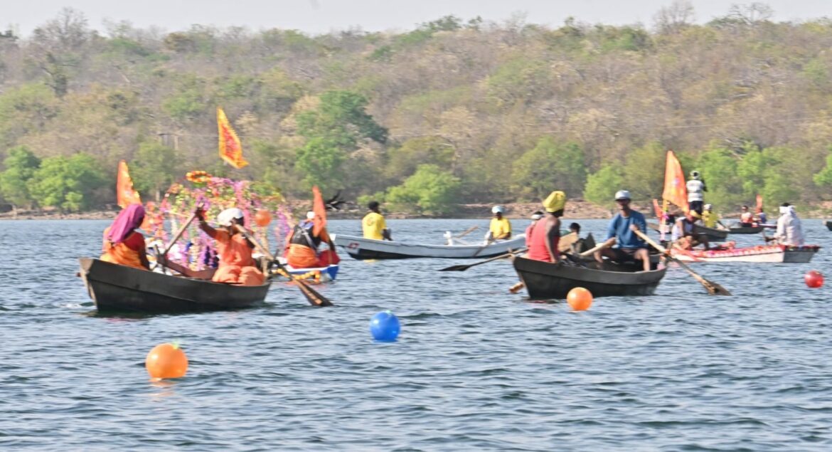 गंगरेल नौकायान उत्सव: महानदी रिवर बोट चैंपियनशिप का भव्य आयोजन, धमतरी में रचा गया इतिहास