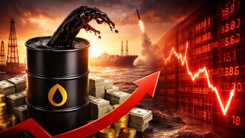 तेल की कीमतों में गिरावट, Brent Crude $99 की लाइन पर