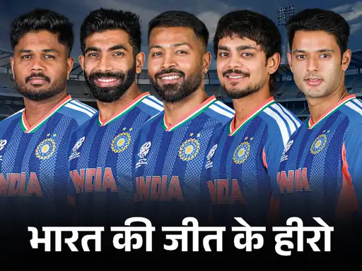 भारत को टी-20 वर्ल्ड कप जिताने वाले 5 हीरो