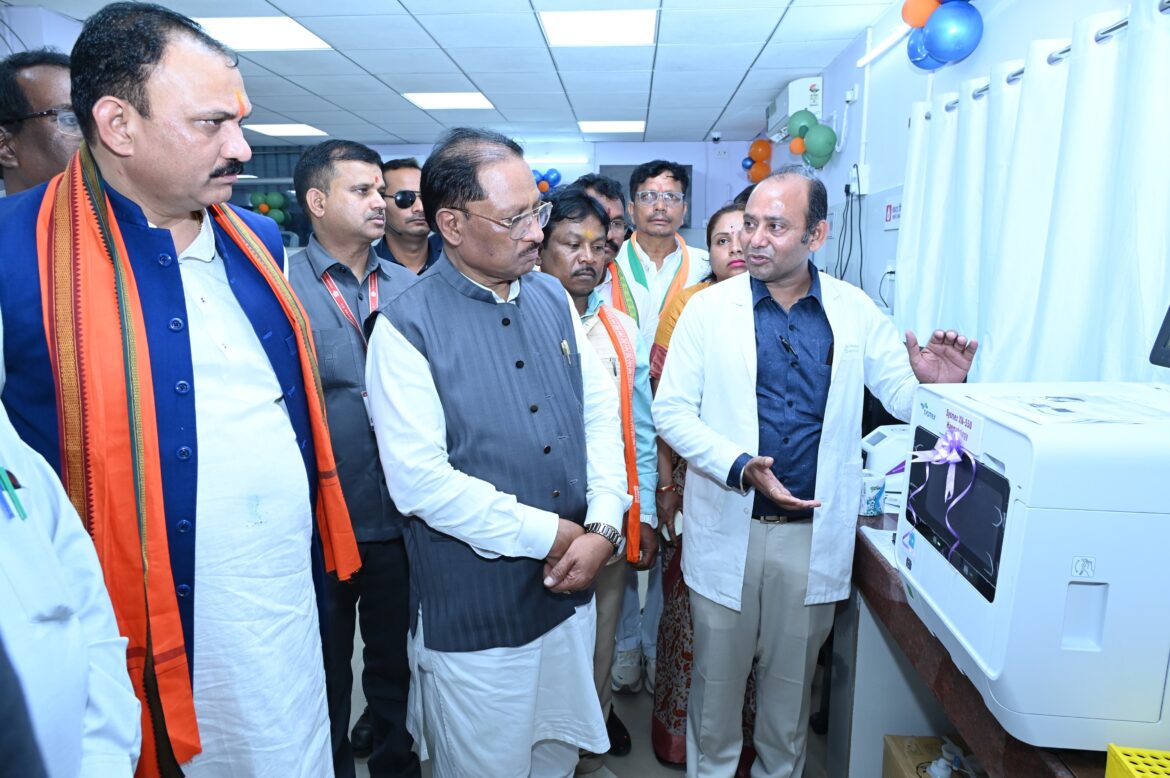 बस्तर में स्वास्थ्य क्रांति की नई शुरुआत: सुकमा में ‘अटल आरोग्य लैब’ का राज्यस्तरीय शुभारंभ