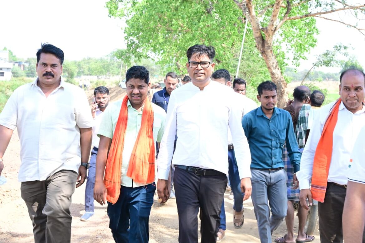 करोड़ों की लागत से बदल रहा पुसौर का स्वरूप-वित्त मंत्री श्री चौधरी