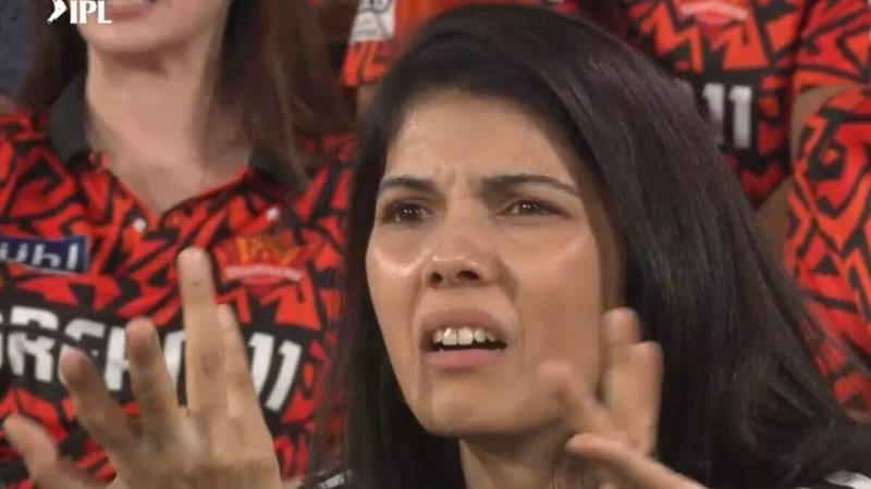 मैच के दौरान बार-बार स्क्रीन पर दिखीं काव्या
