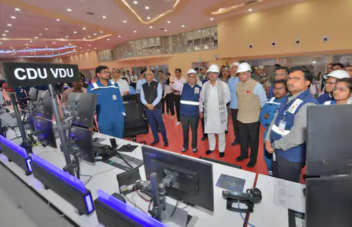 बालोतरा के पचपदरा रिफाइनरी में 20 अप्रैल को हुए भीषण अग्निकांड के बाद आज सीएम भजनलाल शर्मा वहां पहुंचे