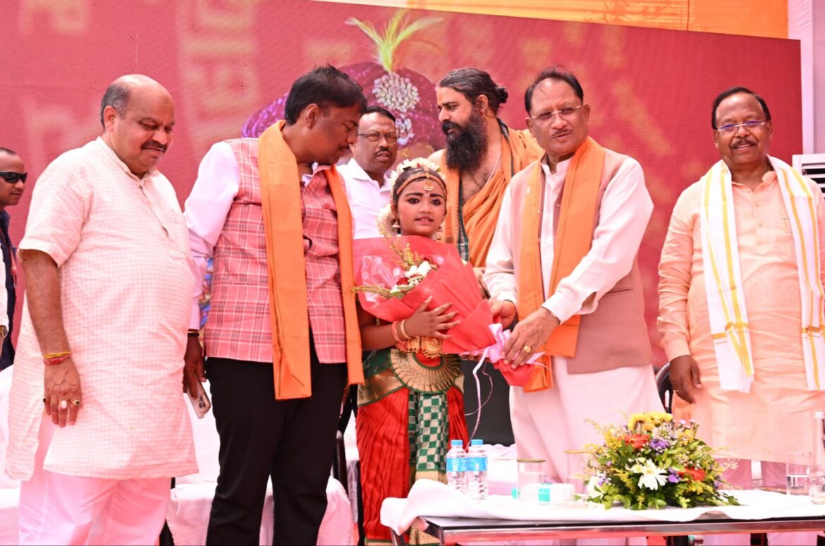 प्रधानमंत्री के नेतृत्व में देश की सनातन संस्कृति को मिला नया गौरव : मुख्यमंत्री श्री साय