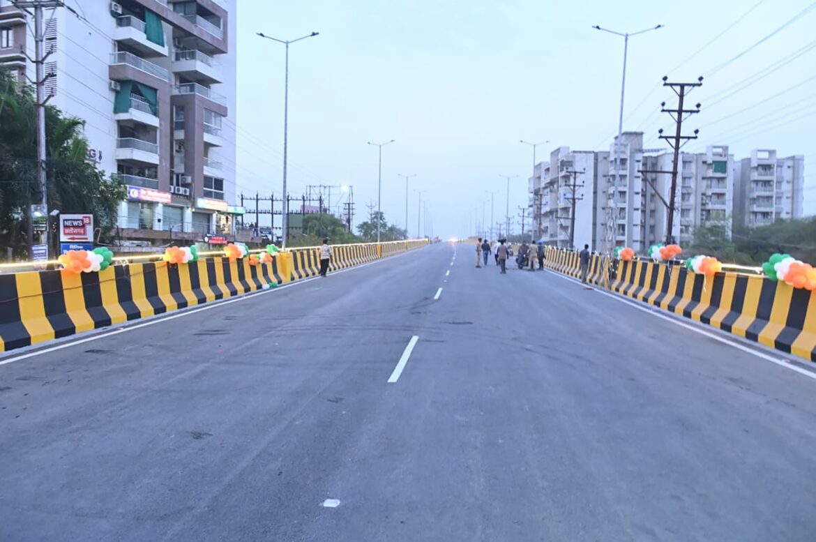 Shri Vishnu Deo Sai inaugurates Kachna railway overbridge, major relief for Raipur traffic