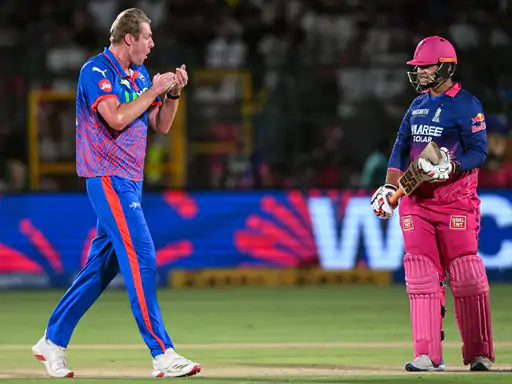 IPL में दिल्ली कैपिटल्स और राजस्थान रॉयल्स के बीच रोचक मैच खेला गया