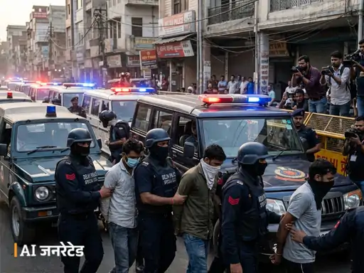 दिल्ली पुलिस की स्पेशल सेल ने  पाकिस्तान की खुफिया एजेंसी ISI और दाऊद इब्राहिम अंडरवर्ल्ड नेटवर्क से जुड़े 9 लोगों को गिरफ्तार किया