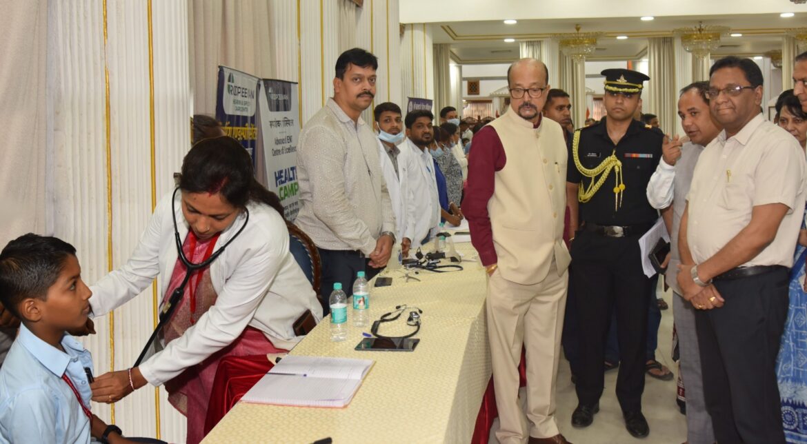लोकभवन में बाल रोग शिविर आयोजित