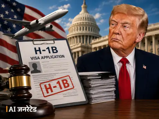 अमेरिकी फेडरल कोर्ट ने ट्रम्प के H-1B वीजा पर 1 लाख डॉलर (करीब 95 लाख रुपए) फीस वसूलने वाली नीति को रद्द कर दिया