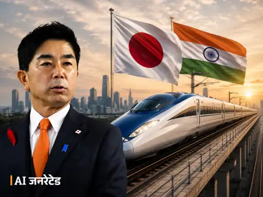 भारत-जापान के बुलेट ट्रेन प्रोजेक्ट को लेकर जापान के पूर्व न्याय मंत्री हिदेकी माकिहारा ने भारत पर गंभीर आरोप लगाए