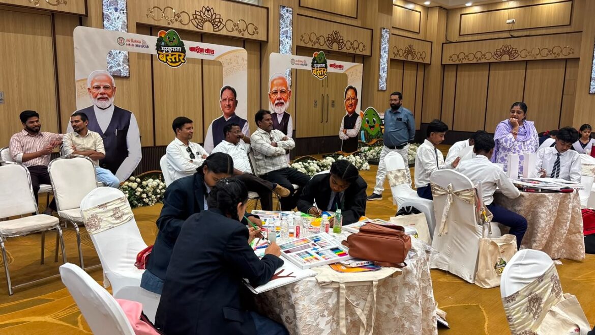 कला के माध्यम से अभिव्यक्ति एक बड़ा हुनर-वनमंत्री केदार कश्यप