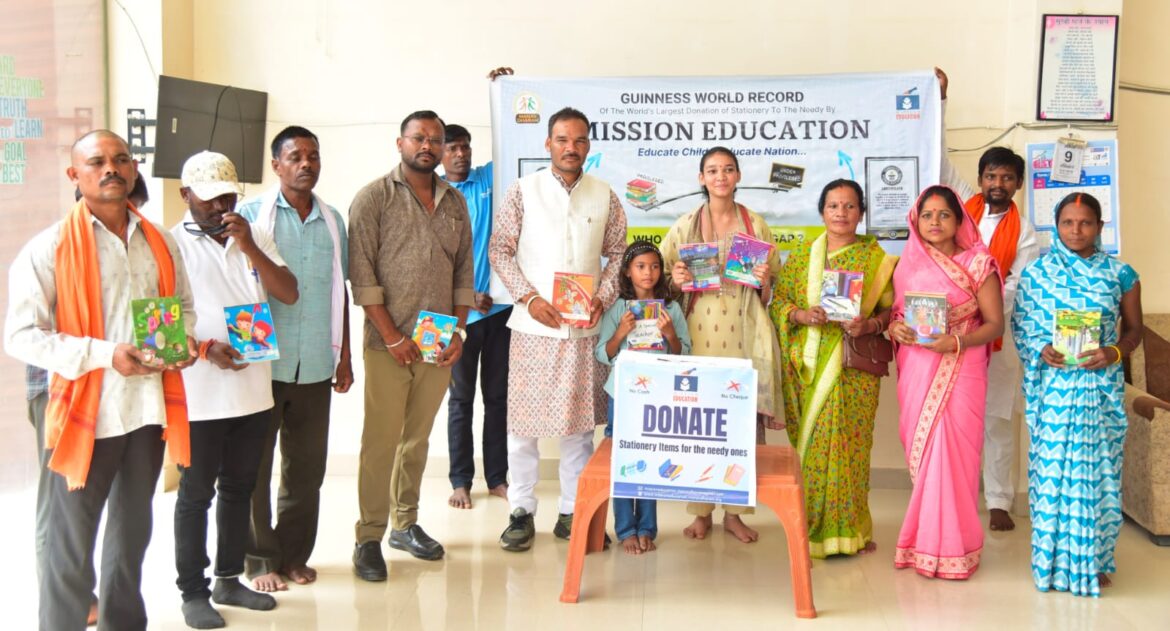 शिक्षा की राह में छोटा-सा योगदान, बच्चों के सपनों को नई उड़ान : मंत्री राजेश अग्रवाल