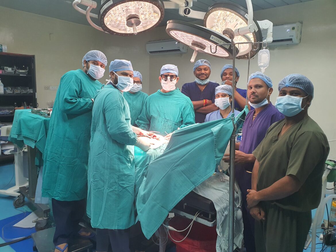 ​मेडिकल कॉलेज के हार्ट-चेस्ट और वैस्कुलर सर्जरी विभाग का एक और कीर्तिमान