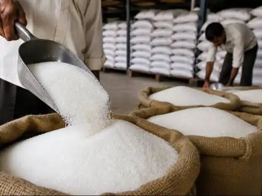 इंडियन शुगर मिल्स एसोसिएशन (ISMA) ने सोमवार को कहा कि देश में चीनी की कमी नहीं