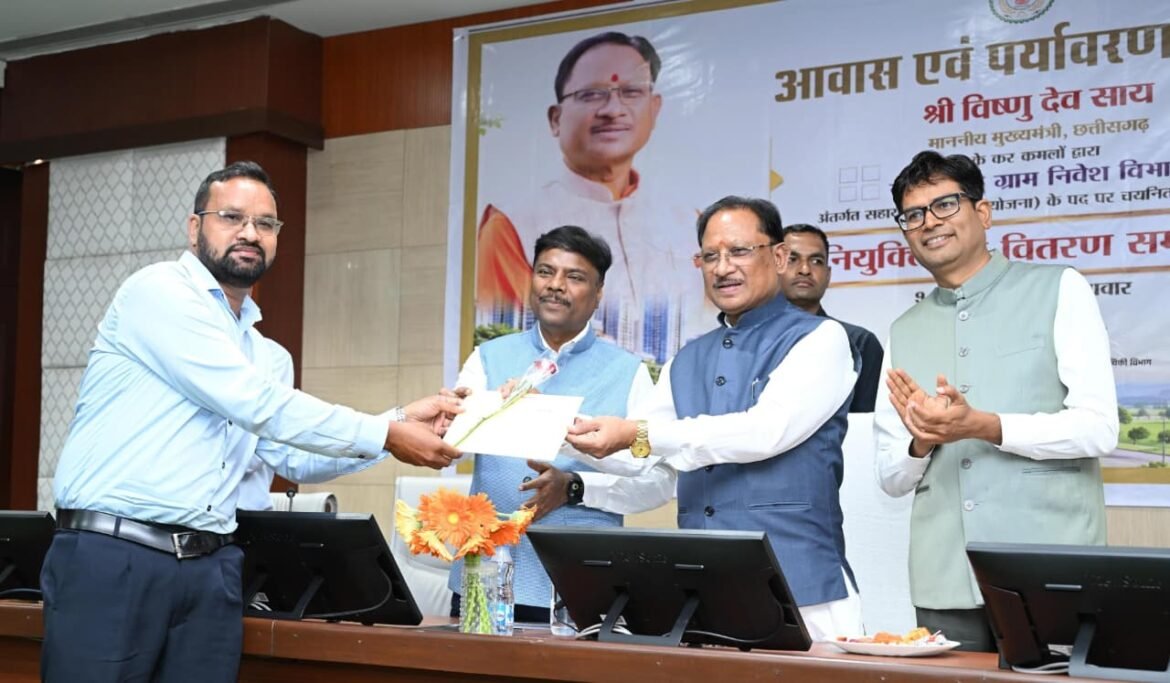 भविष्य के छत्तीसगढ़ के शहरों को आकार देने की महत्वपूर्ण जिम्मेदारी अब युवा टाउन प्लानर्स के कंधों पर – मुख्यमंत्री  विष्णुदेव साय