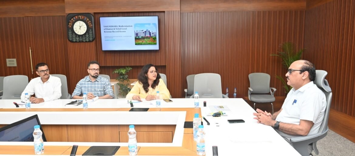 वसुंधरा परियोजना-राजस्व अभिलेखों का होगा डिजिटलीकरण