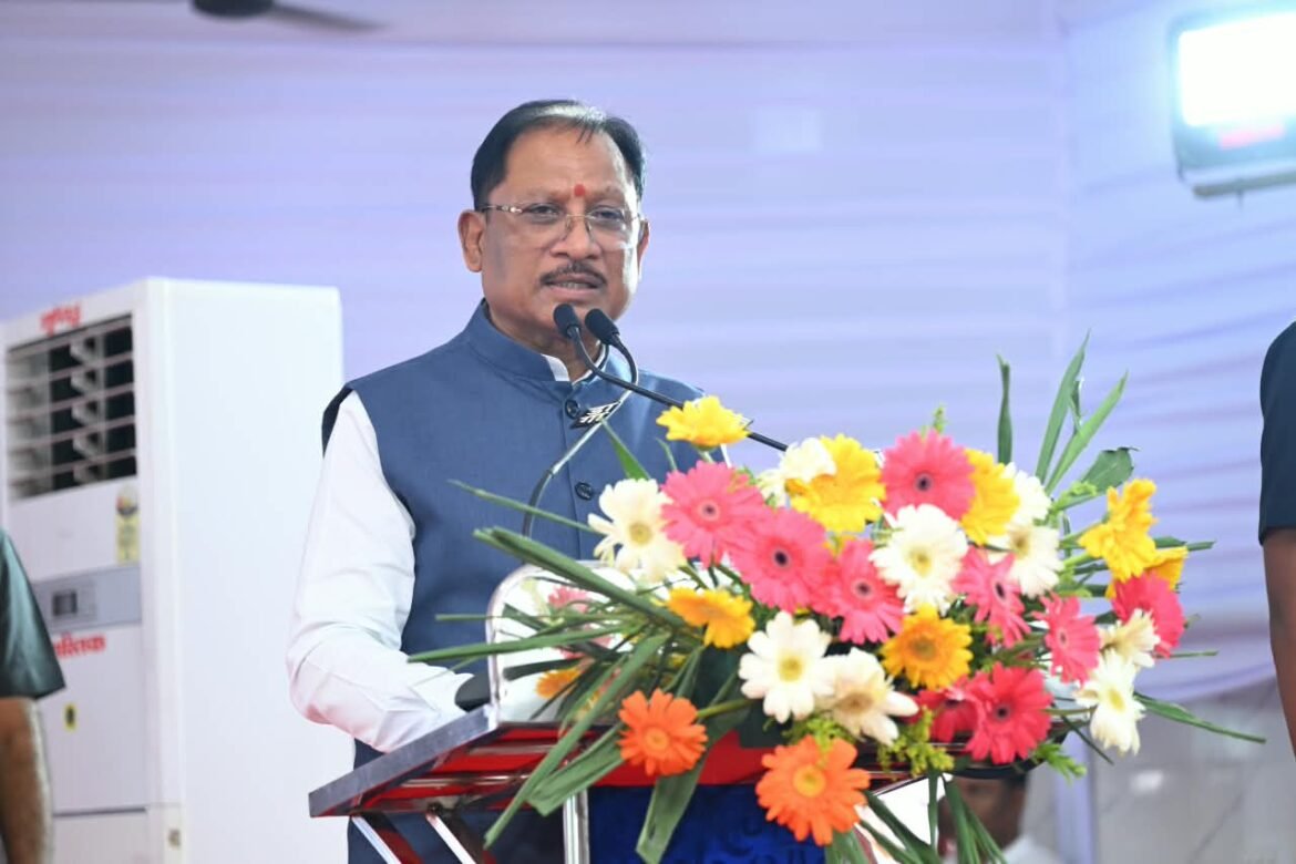नक्सलवाद से प्रभावित रहे क्षेत्रों में शांति के साथ खुल रहे विकास और समृद्धि के नए द्वार : मुख्यमंत्री  विष्णुदेव साय