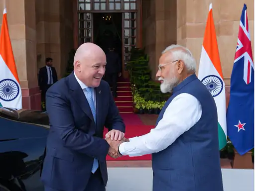 भारत और न्यूजीलैंड के बीच फ्री ट्रेड एग्रीमेंट यानी FTA 19 अक्टूबर से लागू होने की उम्मीद
