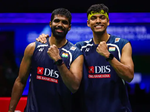 भारत के सात्विकसाईराज रंकीरेड्डी और चिराग शेट्टी की जोड़ी ने चाइना मास्टर्स सुपर 750 बैडमिंटन टूर्नामेंट जीत लिया है